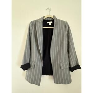 H&M Womens Pinstripe Blazer